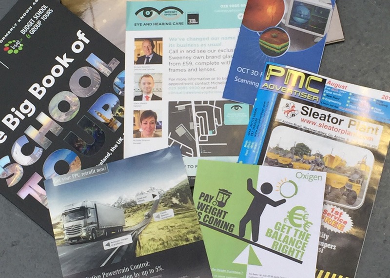 Print Material Hybrid Mail Solutions UK Northern Ireland and ireland